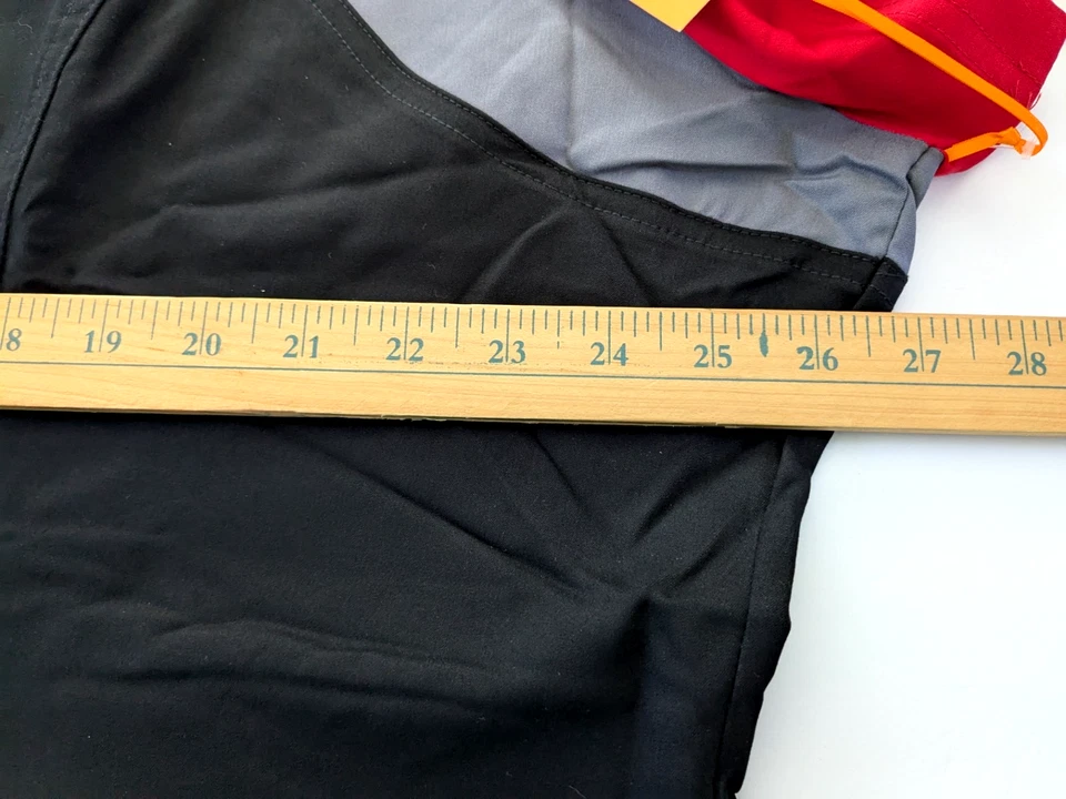 Urbane Modern Fit Scrub Top #9069, Sz. 3XL, Color ~ Multi Color Block, NWT - Image 2 of 4