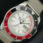 VINTAGE SEIKO 5 AUTOMATIC REFURBISHED JAPAN MENS MOVABLE BEZEL WATCH a443307-1