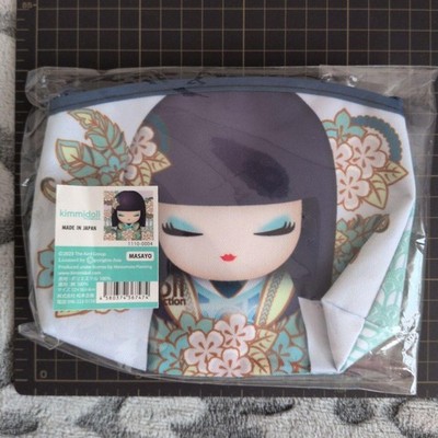 Kimmidoll Tasche Kosmetiktasche Damen Mode Accessoire Weich Vinyl Außen