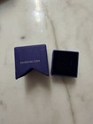 Small empty Swarovski Square Jewelry Gift Box Velvet Lined Logo 2x2x2in for ring — photo 3