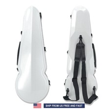 Carbon Fiber Viola Case 4/4 Full Size Buckle Safe Handle And Strap Portable Hard