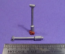 HO/HOn3  CABOOSE STOVE STACKS WISEMAN MODEL SERVICES DETAIL PARTS #HO170 