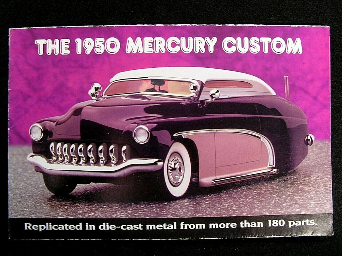 Mercury 1950 Year of Manufacture Vintage Manufacture Diecast Cars