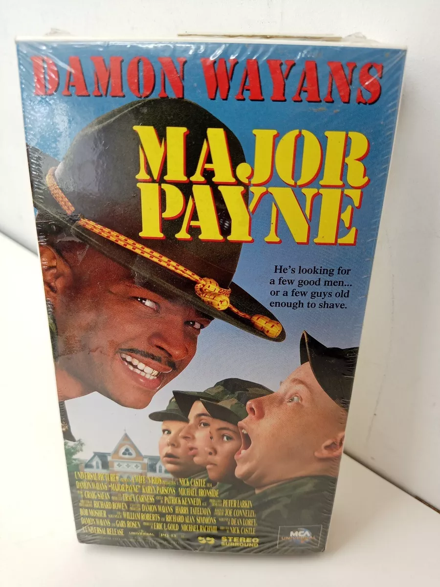 Major Payne Starring Damon Wayans VHS shrink wrap    eBay