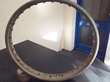 Dunlop Rim Wm1 18 36 Spoke Nos But Tarnished 