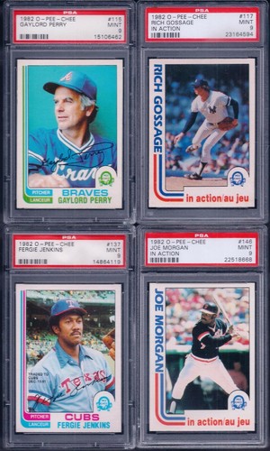 PSA 9 1982 O-Pee-Chee OPC #76 Dave Winfield New York Yankees All-Star NUR LESEN - Bild 3 von 22