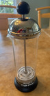 BonJour Caffè Froth - Manual Pump Milk Frother, Stainless Steel & Glass