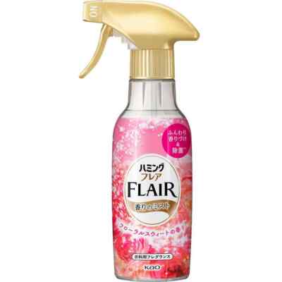 KAO Japan FLAIR FRAGRANCE Fabric Mist – 1 Bottle + 3 Refills (Set