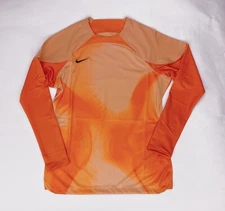 Nike US Long Sleeve Gardien IV Goalkeeper Soccer Jersey Women's M Orange DH8226