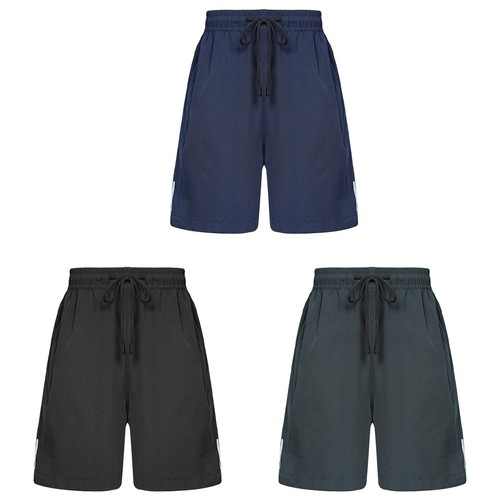 Boys Quick Dry Athletic Shorts with Pockets Basketball Football Running Shorts - Picture 2 of 37