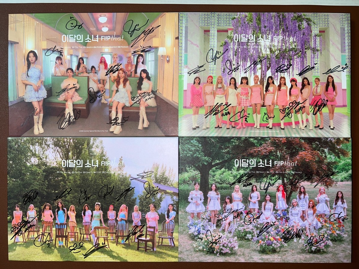 LOONA 直筆サイン入りアルバム LOONA CHUU Autographed Signed Album Mint Condition | eBay