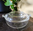 Vintage Pyrex #019 600ml Serving Dish With Lid Refrigerator Glass
