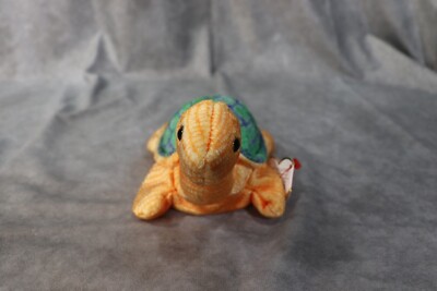 Ty Beanie Baby Peekaboo Turtle Plush Retired with Original Tag April 11 2000
