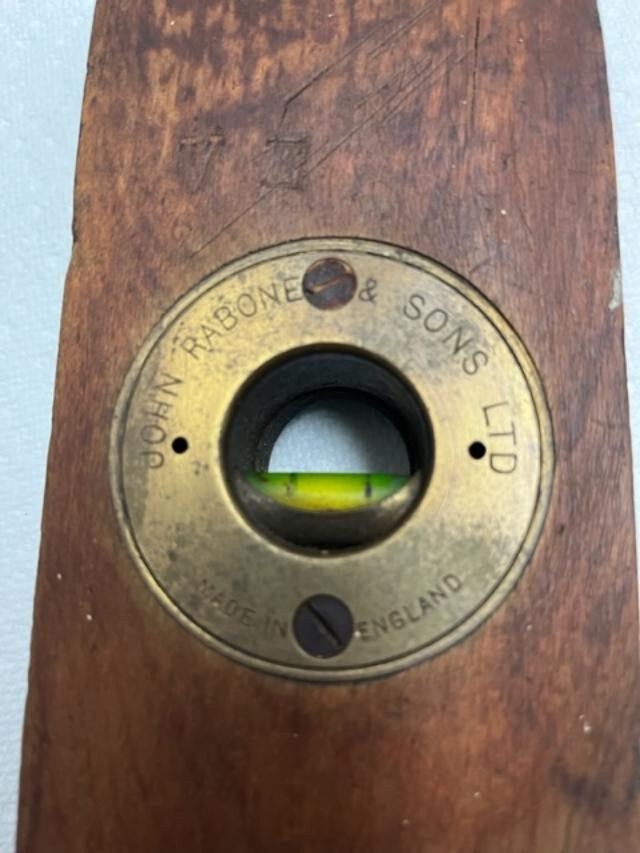 Vintage John Rabone & Sons 24” Wood Level UK