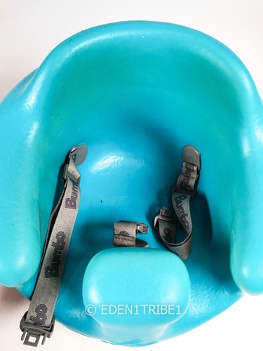 Bumbo Baby Floor Seat, Blue With Original Box - Picture 5 of 8