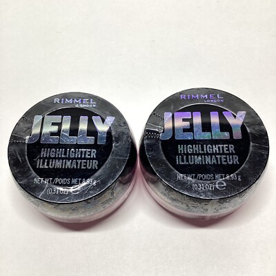 Rimmel Highlighter 040 Shifty Shimmer Jelly Highlighter Sealed Discontinued X 2