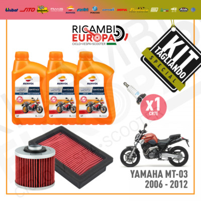 Set Entretien Yamaha Xtx , XTR, MT 03 660 Huile REPSOL Optique,Filtre ...
