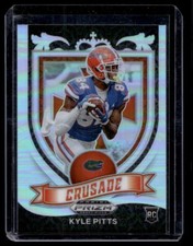 2021 Prizm Draft Picks Kyle Pitts Silver Prizm Crusade RC #167 Florida Gators