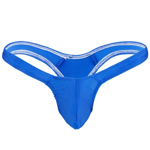 Herren Sexy Unterwäsche Bulge Pouch GString Tanga Low Rise Slip Bikini Unterhose - Picture 17 of 35