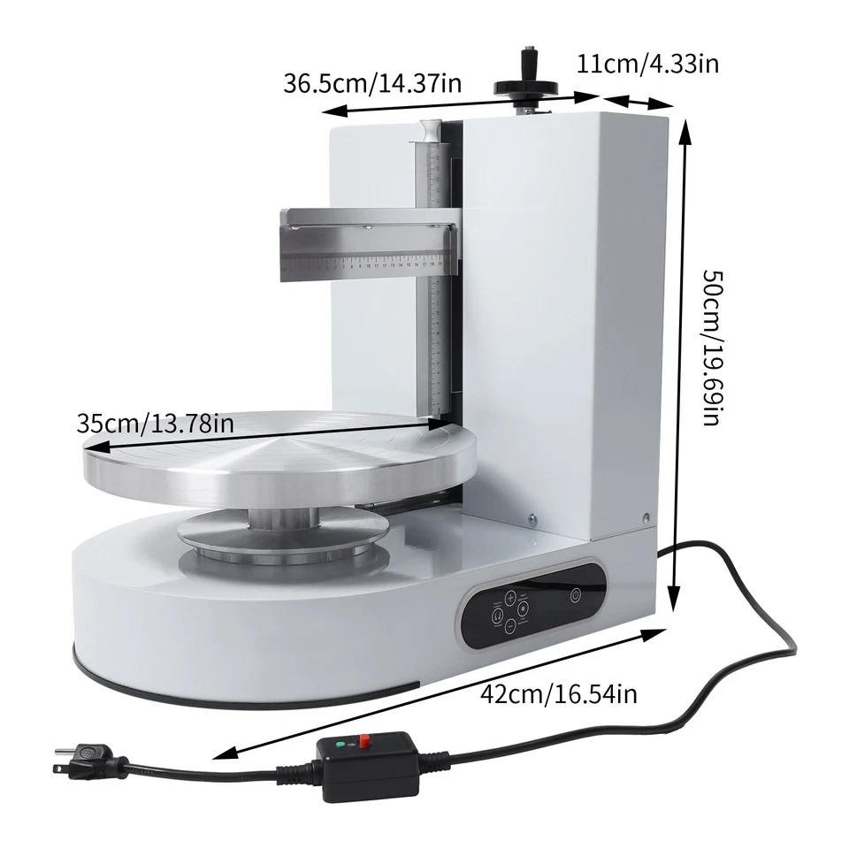 Cake Cream Spreading Coating Smearing Machine Automatic Cake Wiping Machine - Image 2 of 4