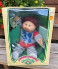 Vintage 1985 Coleco Cabbage Patch Kid Boy Doll HM3 Brown Hair & Eyes