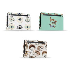 OFFICIAL CAT COQUILLETTE ART MIX VINYL SKIN FOR NINTENDO SWITCH CONSOLE  DOCK