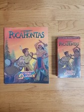 1993 ANIMATED HERO CLASSICS Pocahontas VHS TAPE- Sealed  Activity Book