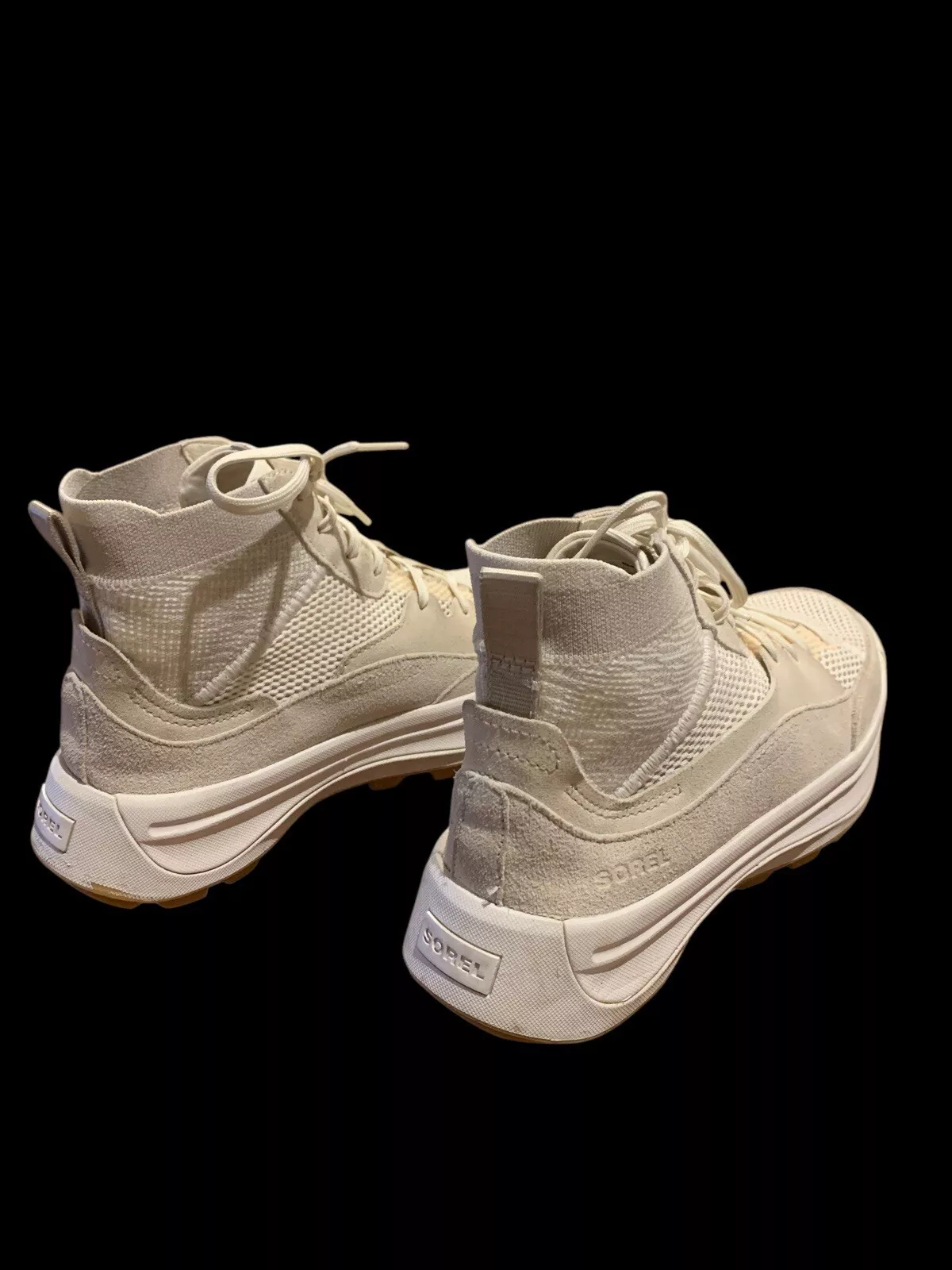 sorel ona chalke sea salt excellent condition boots