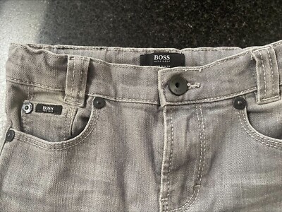 Hugo Boss Jeans Boys Trousers 5y 108cm super slim fit J24366 Light