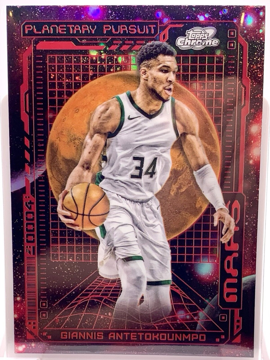 Giannis Antetokounmpo MARS 2024 Topps Chrome Cosmic