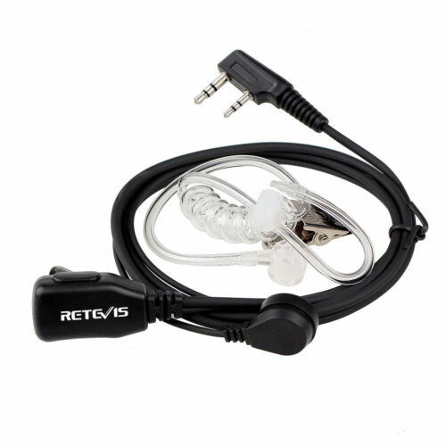 2Pin Mic Headset for Retevis RT22 H777Plus RT27V Baofeng UV5R Kenwood - Picture 2 of 9