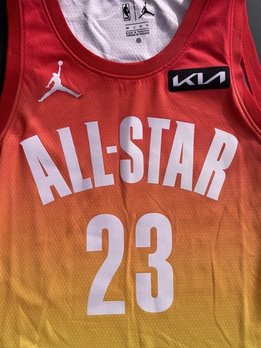 Lauri Markkanen Signed Autographed 2023 Utah Jazz All Star Game Jersey JSA Coa - Picture 4 of 4