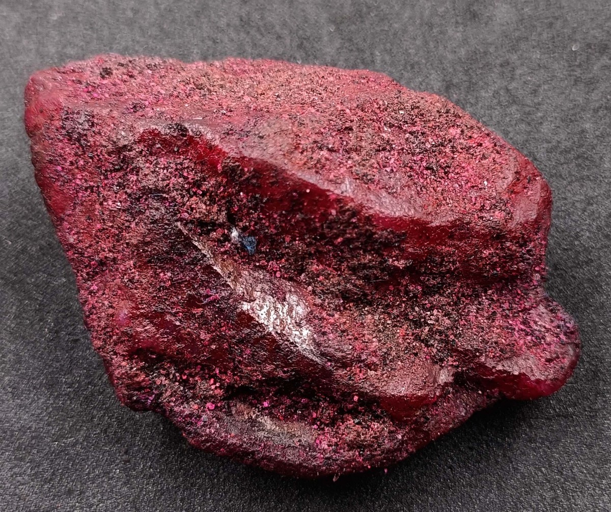 Ruby Dyed 664 Ct Red Ruby Natural EGL Certified Uncut Rough Loose