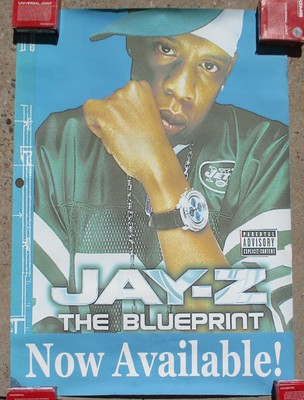 Jay Z The Blueprint Original Promotional Poster 24 By 34 Rolled Ex Condition Ebay