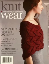 Interweave knit.wear 2011 Premiere Magazine: 25 elemental knits classic patterns