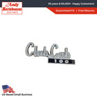 1972-1976 Dodge Camion Club Cab 100 FENDER Plaque Emblème Badge 3731404 NOS