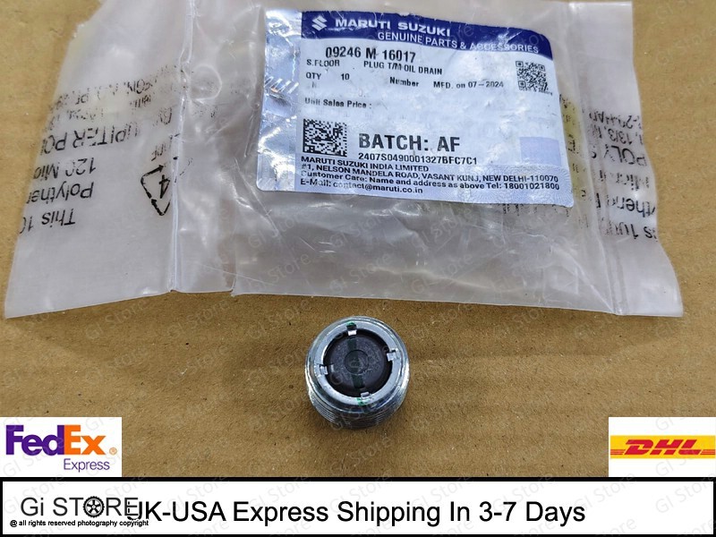 Suzuki Oil Drain Plug Oil Pan for A-Star Alto Baleno Brezza