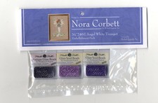 Cross Stitch  Nora Corbett Embellishment Pack for Angel White Trumpet NC246E