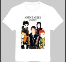 Vtg Malice Mizer Erotology Heavy Cotton White All Size T Shirt For Men AG233