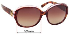 SFx Replacement Sunglass Lenses Fits Michael Kors Mk6004 Kauai - 59mm Wide