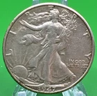 1947 D Walking Liberty Half Dollar VF+ Nice Detail Free Shipping With 5 Items A1