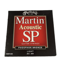 Martin MSP4100 Bronze Acoustic Guitar Strings, Light .012 - .054 NEW