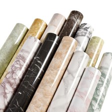 Marble Contact Paper Self Adhesive Peel Stick Wallpaper PVC Kitchen Viny Film