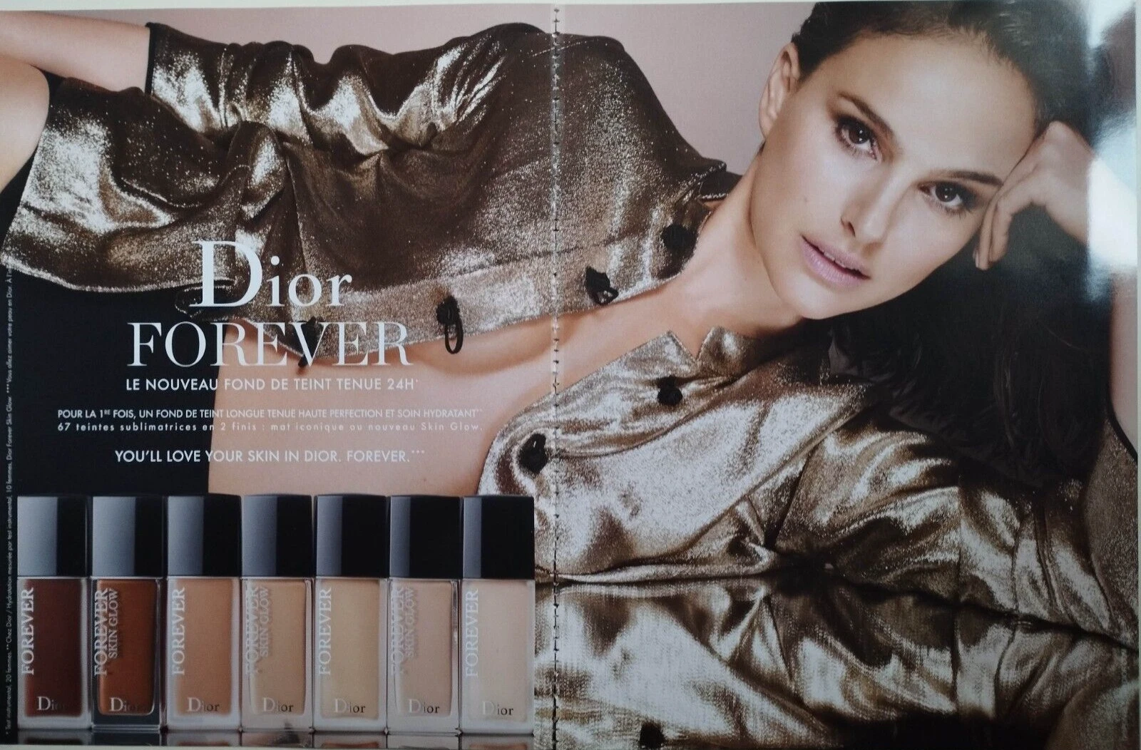 Publicité ancienne imprimée Christian Dior !! 