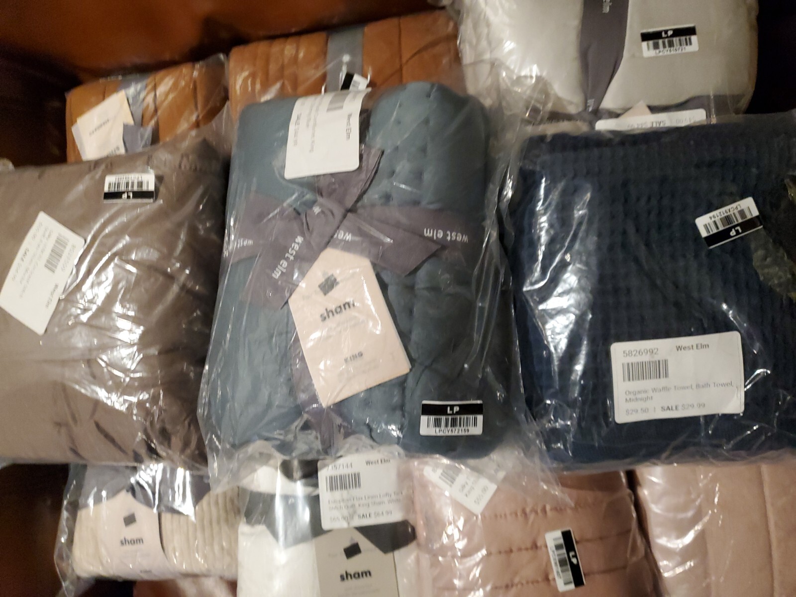 NEW West Elm Shams YOU CHOOSE style, size & color Standard, Euro or