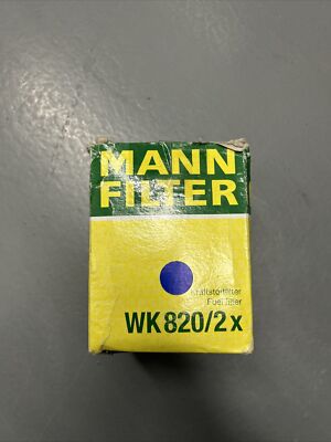 Fuel Filter-DIESEL, FI, Turbo MANN WK 820/2 X