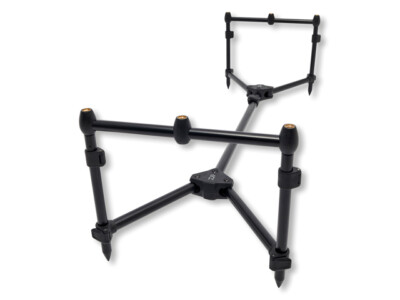 Daiwa Black Widow Low Level 3er Rod Pod Rutenständer für Karpfenruten