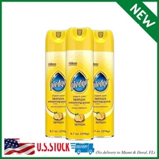 Pledge Multi-Surface Furniture Polish Spray, Works on 9.7 Ounce (Pack of 3)