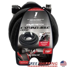 50ft Expandable Hose Lightweight Flexible Kink Free Garden Watering Storage Rack