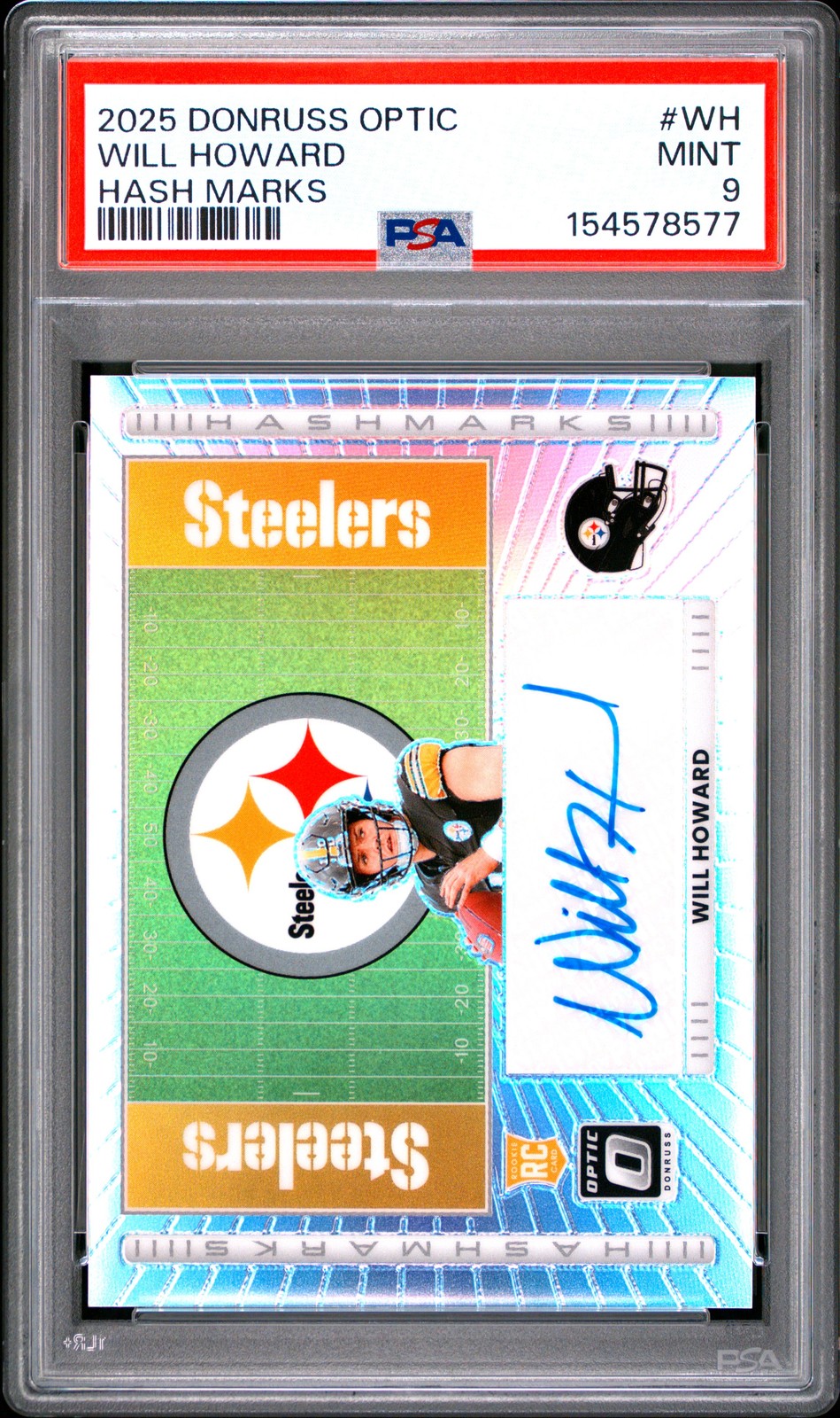 Will Howard Panini Donruss Optic Hash Marks #WH Base